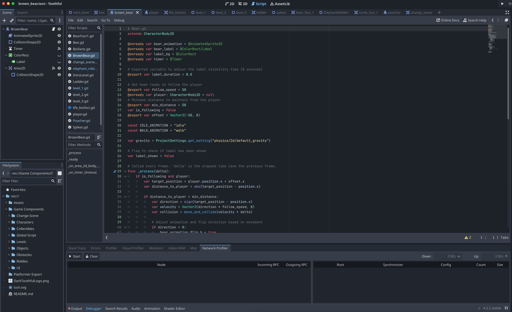 Atlas Quest source code view screenshot