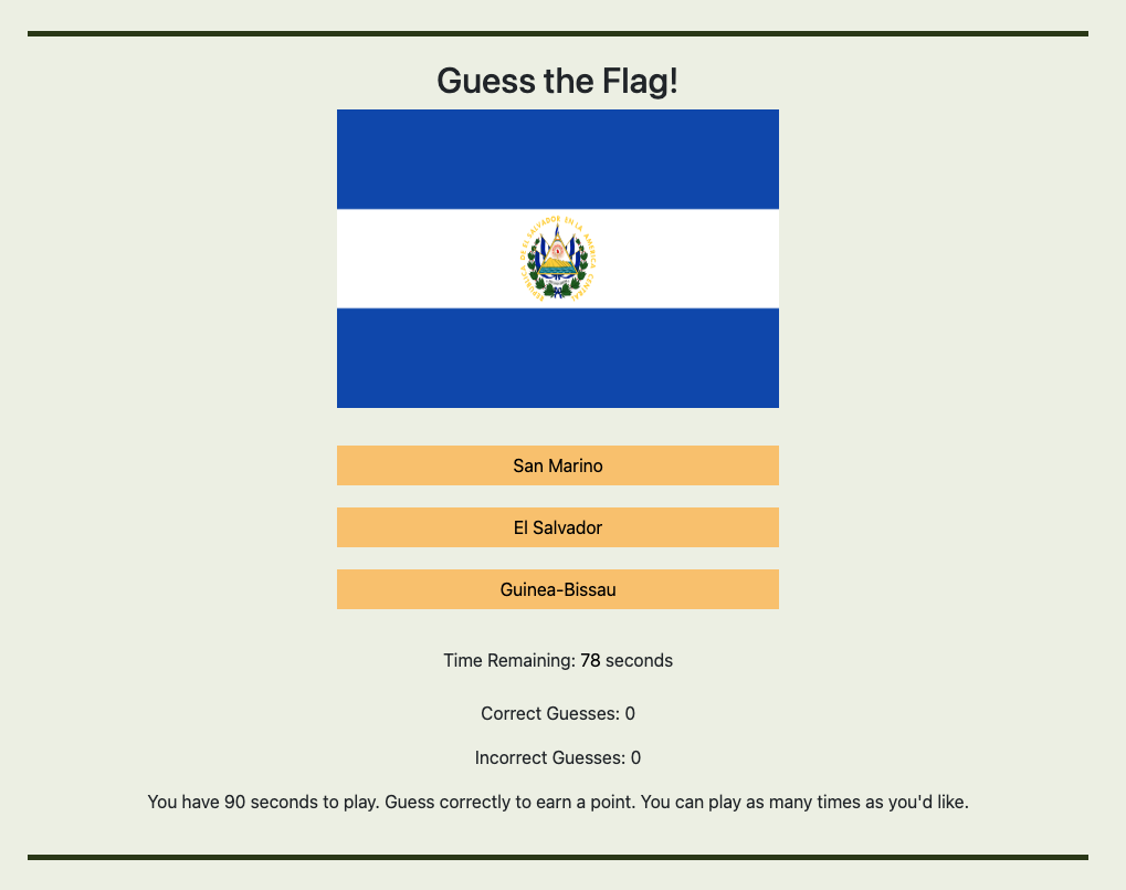 Flagship interactive mapping screenshot