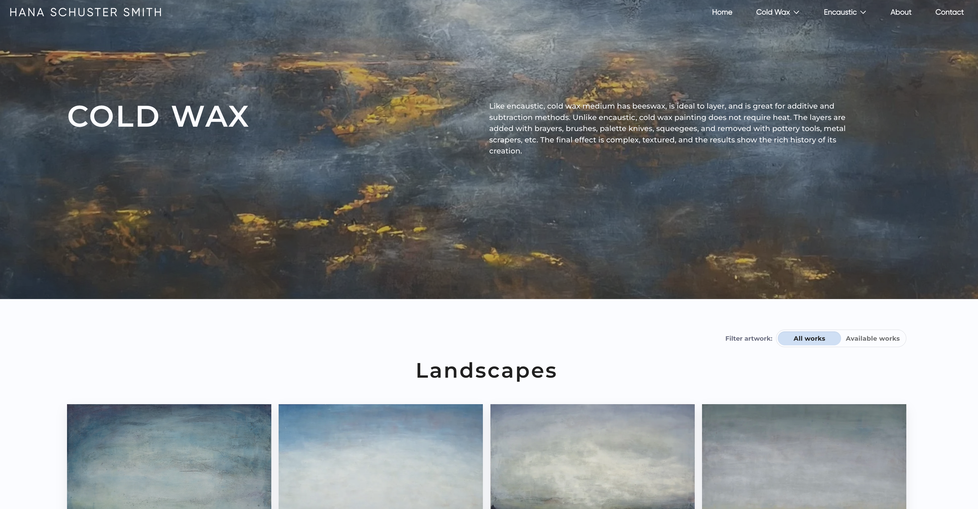 Hana curated gallery screenshot