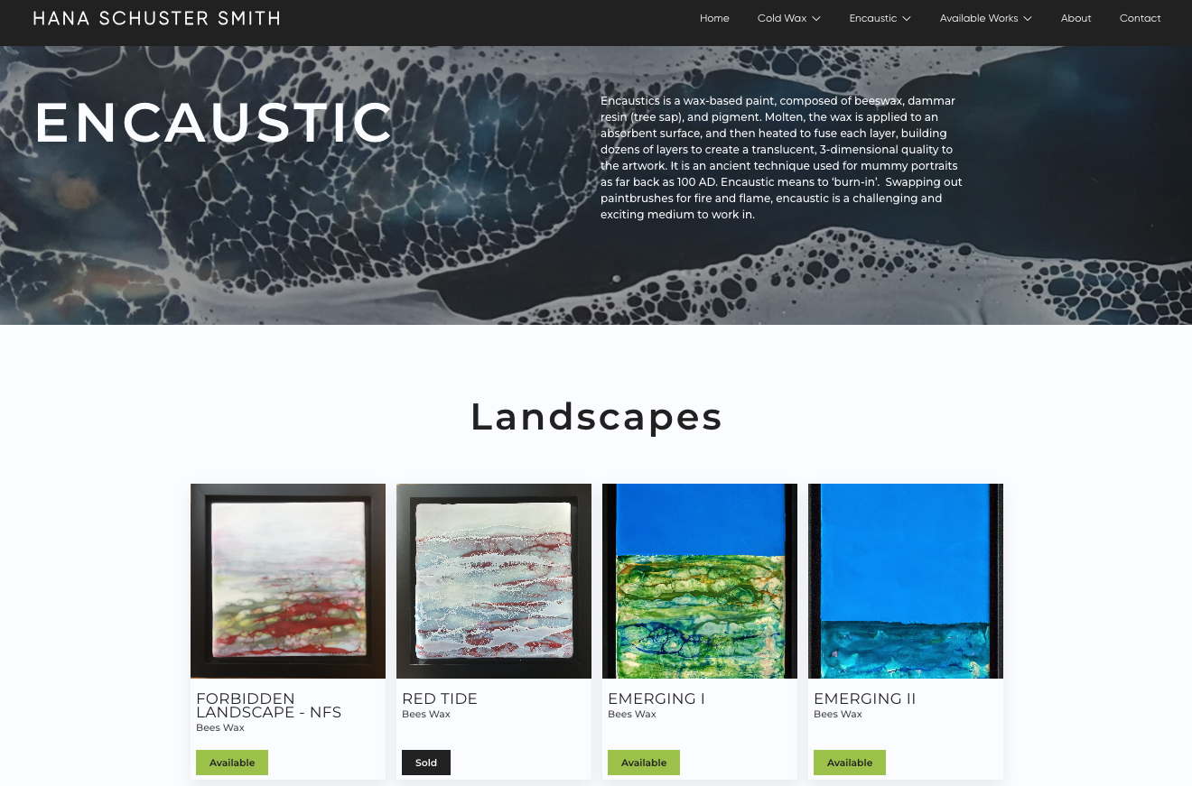 Hana interactive mapping screenshot