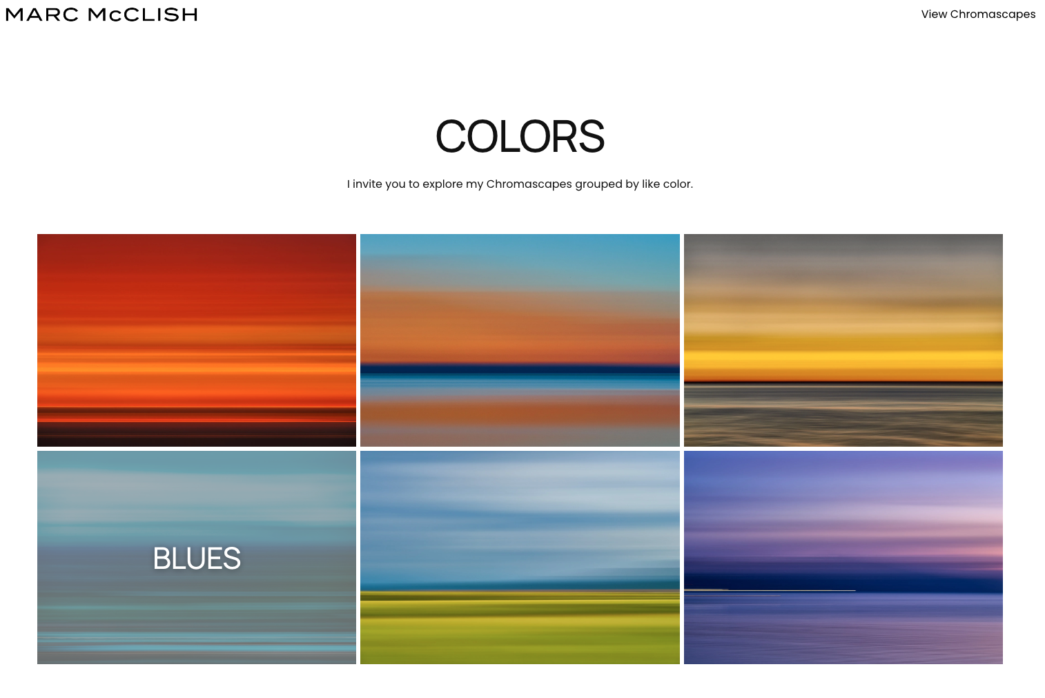 Marc McClish Chromascape gallery screenshot