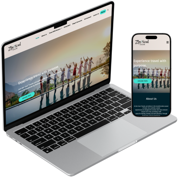 Zen~Soul Travel Website Preview